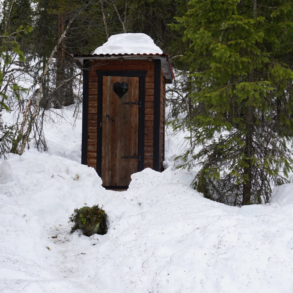 Toilette im Husky - Cannel